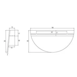 Tiara Wall Hung Vanity And Basin 900mm White -Home Furnishings Store HnadlesSpecs bf64b8e9 50ce 4eef 9eda fc728116ba3a