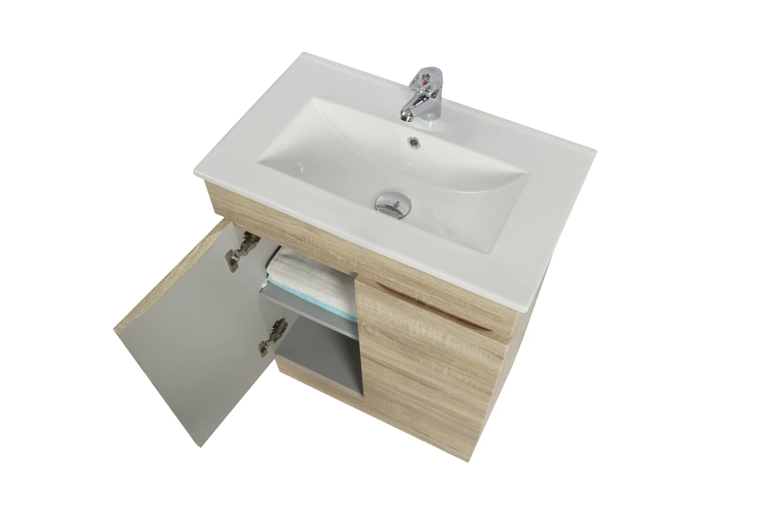 Poseidon BERGE MDF Floor Vanity 600 4 Poseidon BERGE MDF Floor Vanity 600 - Image 2