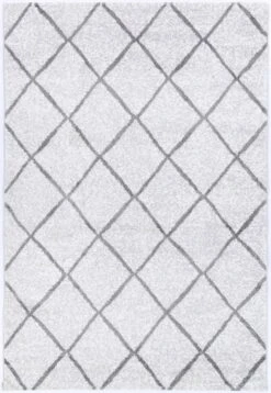 Windjana Diamond Silver Rug