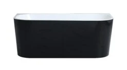 Poseidon Elivia Black Free Standing/Back To Wall Bathtub -Home Furnishings Store L81A7395 40b7bf8c c77a 4e82 8aa0 4472133daf82