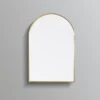 Poseidon Yellow Gold Arch Mirror -Home Furnishings Store L81A9922 scaled 1