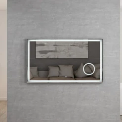 BOSTON Rectangle LED Mirror With Magnifying Mirror 1200mm