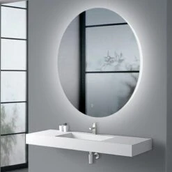 Round Plain LED MIRROR 900mm