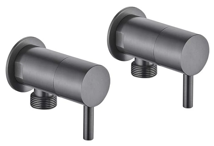 Luxury Washing Machine Set (Brushed Gun Metal) 3 Luxury Washing Machine Set (Brushed Gun Metal)