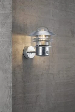 Nordlux Blokhus Up | Wall Light | Galvanized -Home Furnishings Store MBlokhus25031031 1