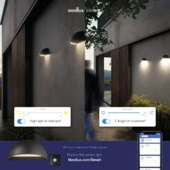 Nordlux Arcus Smart | Wall Light | Grey -Home Furnishings Store MNordluxSmartArcus20190010032019001010 4