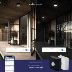 Nordlux Smart | Sensor | Black 10 Nordlux Smart | Sensor | Black -Home Furnishings Store MNordluxSmartsensor4909100149091003 2