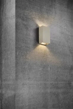 Nordlux Rold Flat | Wall Light | Sanded