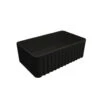 NOVI Fireclay Butler Kitchen Sink Matte Black 75 X 46 -Home Furnishings Store Novi black rib e920f111 e201 41fe 8af7 90cc59fa750f