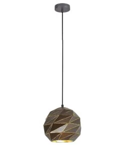 ORIGAMI: Interior Large Dome Carved Iron Origami Style Pendant Lights -Home Furnishings Store ORIGAMI3 lighton 20210831 41c42717 8761 4d3e be90 b11bf7c2c288