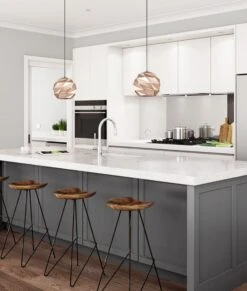 ORIGAMI: Interior Large Dome Carved Iron Origami Style Pendant Lights -Home Furnishings Store ORIGAMI5 APPLICATION 02