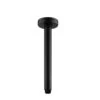 Pentro Matte Black Round Ceiling Shower Arm 200mm -Home Furnishings Store OX0105