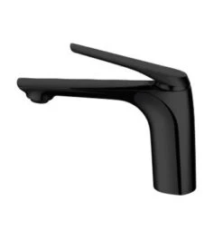 AU Brass Basin Mixer Black