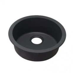 ARETE Black Granite Quartz Stone Sink 460mm