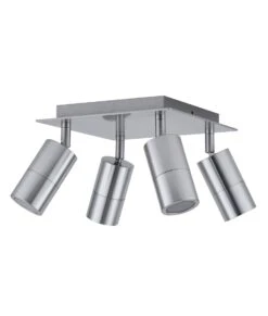 GU10 Exterior Adjustable Head Bar Lights (Titanium) IP44 -Home Furnishings Store PG4SQT 20210520