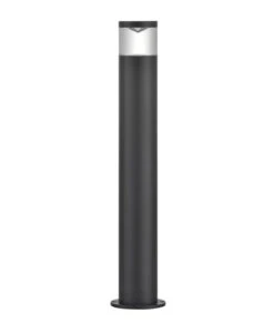 PHARE: MR16 Surface Mounted Titanium Anti Glare Bollard Light IP54