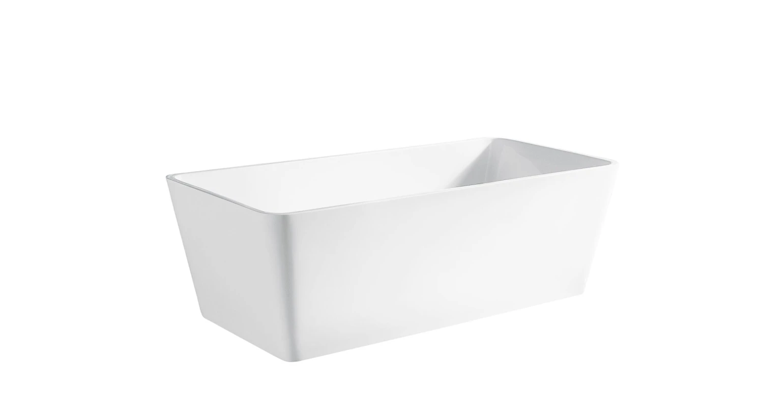 Poseidon Qubist Free Standing Bathtub 4 Poseidon Qubist Free Standing Bathtub - Image 2