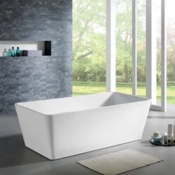 Poseidon Qubist Free Standing Bathtub
