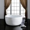 Poseidon Ronda Free Standing Bathtub Gloss White -Home Furnishings Store Ronda