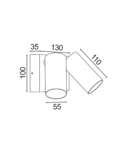SEC: Surface Mounted LED Tri-CCT Double Adjustable Wall/Pillar Light (Titanium) IP65 7 SEC: Surface Mounted LED Tri-CCT Double Adjustable Wall/Pillar Light (Titanium) IP65 -Home Furnishings Store SEC08 10 LINE 7b3f73e0 4c80 4e1e b5f8 d96a9f33d5bb