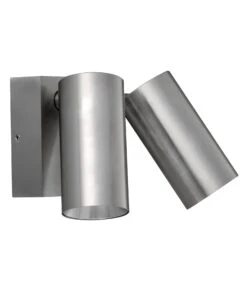 SEC: Surface Mounted LED Tri-CCT Double Adjustable Wall/Pillar Light (Titanium) IP65