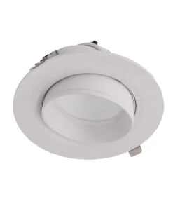 SHOPTRI01: LED Dual Power & Tri-CCT Gimbal White Recessed Shop Lighter -Home Furnishings Store SHOPTRI01 20210624