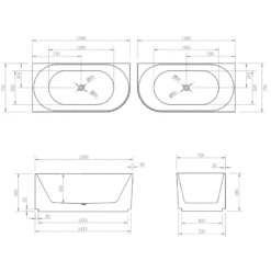 Poseidon Brighton Groove Corner Non-Overflow Bathtub -Home Furnishings Store Screenshot2022 10 19105608