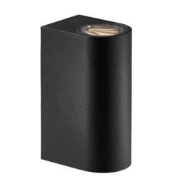 Nordlux Asbol Round | Wall Light | Black