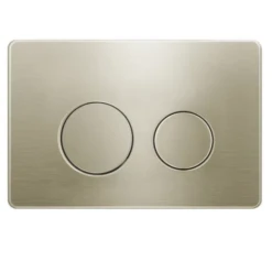 R&T Push Plate Brushed Gold
