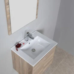 GRACE Freestanding Vanity Natural Oak -Home Furnishings Store TL C5r7s