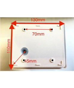 TOCA: Exterior LED Surface Mounted Adjustable Lens Covers Up/Down Lights IP65 -Home Furnishings Store TOCA3 4 BACKPLATE