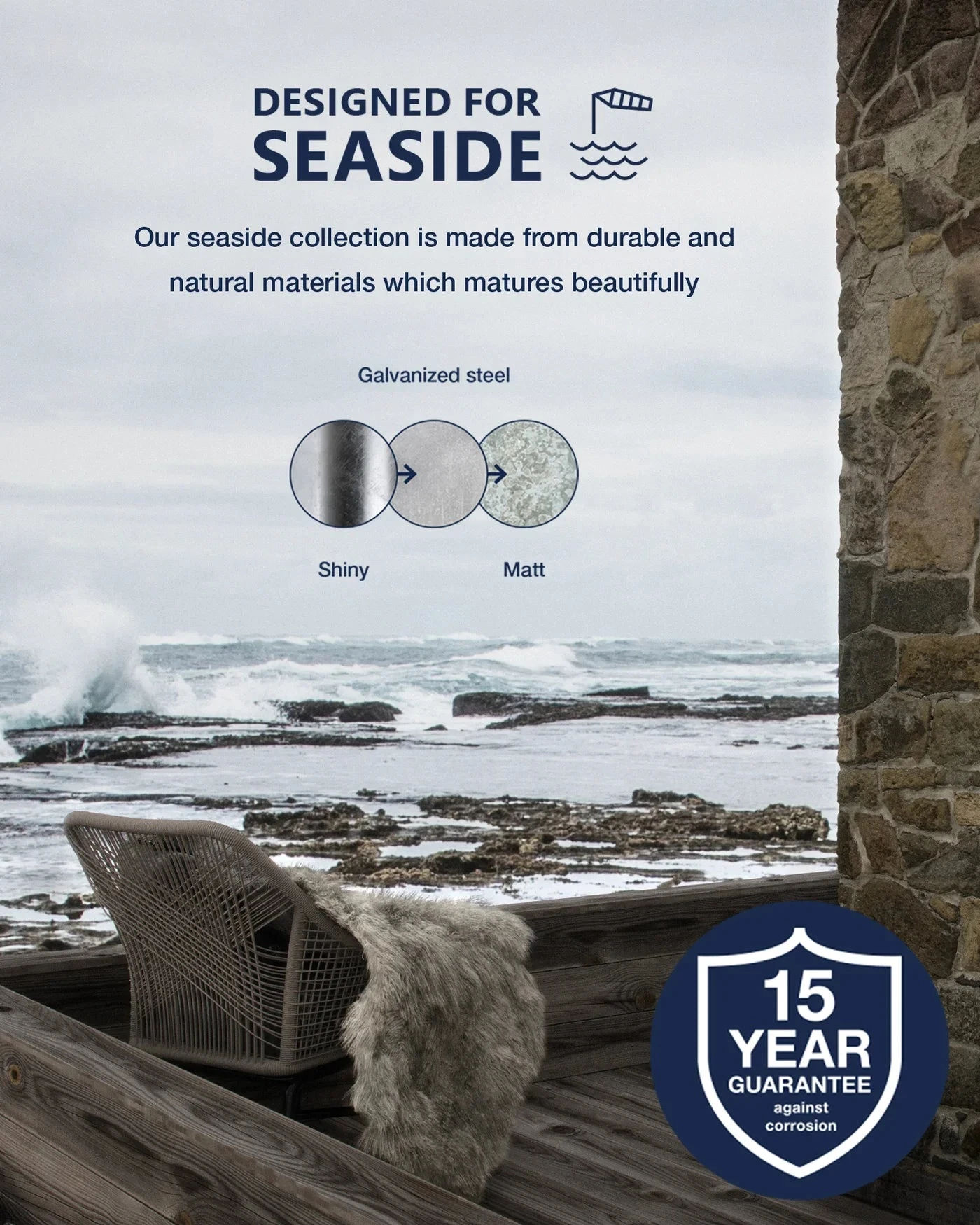 Nordlux Agger | Garden Light | Galvanized 5 Nordlux Agger | Garden Light | Galvanized - Image 3