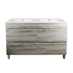 Poseidon QUBIST MDF Floor Vanity 1200 -Home Furnishings Store WO1246L D