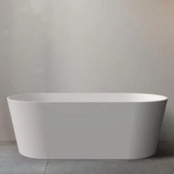 ABS Mia White Free Standing Bathtub
