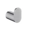 Bellino Brushed Nickel Round Robe Hook -Home Furnishings Store ar27.05