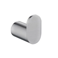 Bellino Brushed Nickel Round Robe Hook