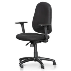 CalibreCOC6243-UN High Back Fabric Office Chair - Black