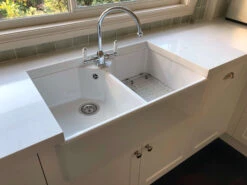 CHESTER Fireclay Butler Kitchen Sink 80 X 50 Matte White (Double Bowl) 22 CHESTER Fireclay Butler Kitchen Sink 80 X 50 Matte White (Double Bowl) -Home Furnishings Store chester fireclay sink and grid 2 e054a476 ce43 487c 9540 4f712050250e