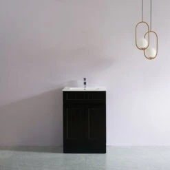 Poseidon ACACIA SHAKER PVC Floor Vanity 600 -Home Furnishings Store dPFuZClA