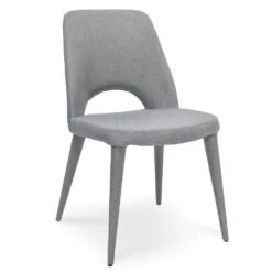 Calibre CDC2242-EI Fabric Dining Chair - Coin Grey -Home Furnishings Store dc2242 ei 2 1100x 03d602d9 b318 4f4f a550 2490f485f4c1