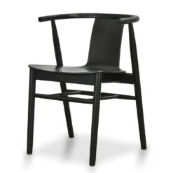 Calibre CDC673 Dining Chair - Black Shell - Black Seat -Home Furnishings Store dc673 dean chair black seat black frame 2 1100x c1bbcdba 47ac 4123 b37b b8c705386883