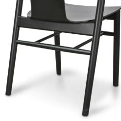 Calibre CDC673 Dining Chair - Black Shell - Black Seat -Home Furnishings Store dc673 dean chair black seat black frame 5 1100x 24a99bc5 1ddc 4df5 9b69 048ddade2a45