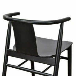 Calibre CDC673 Dining Chair - Black Shell - Black Seat -Home Furnishings Store dc673 dean chair black seat black frame 6 1100x 95d69e60 2ec7 4865 809e aad185f02554