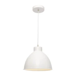 Cougar Dome 1Lt Pendant White