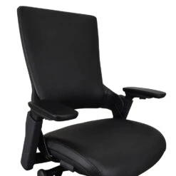 Calibre OC2151-UN Ergonomic Leather Office Chair - Black -Home Furnishings Store dsc 4581 1100x b7f72575 3aa6 4fd4 8251 9f4c669dc7d7
