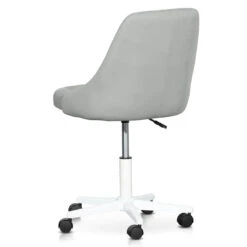 Calibre COC6238-UN Grey Fabric Office Chair - White Base -Home Furnishings Store ernesto grey fabric fffice chair white base OC6238 UN 4 1100x e158a5d7 d65d 4bb1 b838 59fa0fd8421e