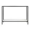 Cocktail Stone Console Table - Black