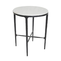 Heston Round Marble Side Table - Black -Home Furnishings Store eyJidWNrZXQiOiJ3ZWItbmluamEtaW1hZ2VzIiwia2V5IjoiY2FmZWxpZ2h0aW5nMlwvaW1hZ2VzXC9wcm9kaW1nXC8xNTI5MTdfMy5qcGciLCJlZGl0cyI6eyJyZXNpemUiOnsid2lkdGgiOjEwMDAsImhlaWdodCI6MTAwMCwiZml0IjoiaW5