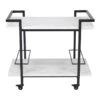 Franklin White Marble Bar Cart - Black -Home Furnishings Store eyJidWNrZXQiOiJ3ZWItbmluamEtaW1hZ2VzIiwia2V5IjoiY2FmZWxpZ2h0aW5nMlwvaW1hZ2VzXC9wcm9kaW1nXC8xNTI5NTZfMS5qcGciLCJlZGl0cyI6eyJyZXNpemUiOnsid2lkdGgiOjEwMDAsImhlaWdodCI6MTAwMCwiZml0IjoiaW5