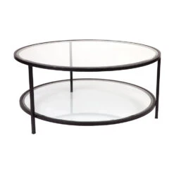 Cocktail Glass Round Coffee Table - Black -Home Furnishings Store eyJidWNrZXQiOiJ3ZWItbmluamEtaW1hZ2VzIiwia2V5IjoiY2FmZWxpZ2h0aW5nMlwvaW1hZ2VzXC9wcm9kaW1nXC8xNTM2NzhfMy5qcGciLCJlZGl0cyI6eyJyZXNpemUiOnsid2lkdGgiOjEwMDAsImhlaWdodCI6MTAwMCwiZml0IjoiaW5